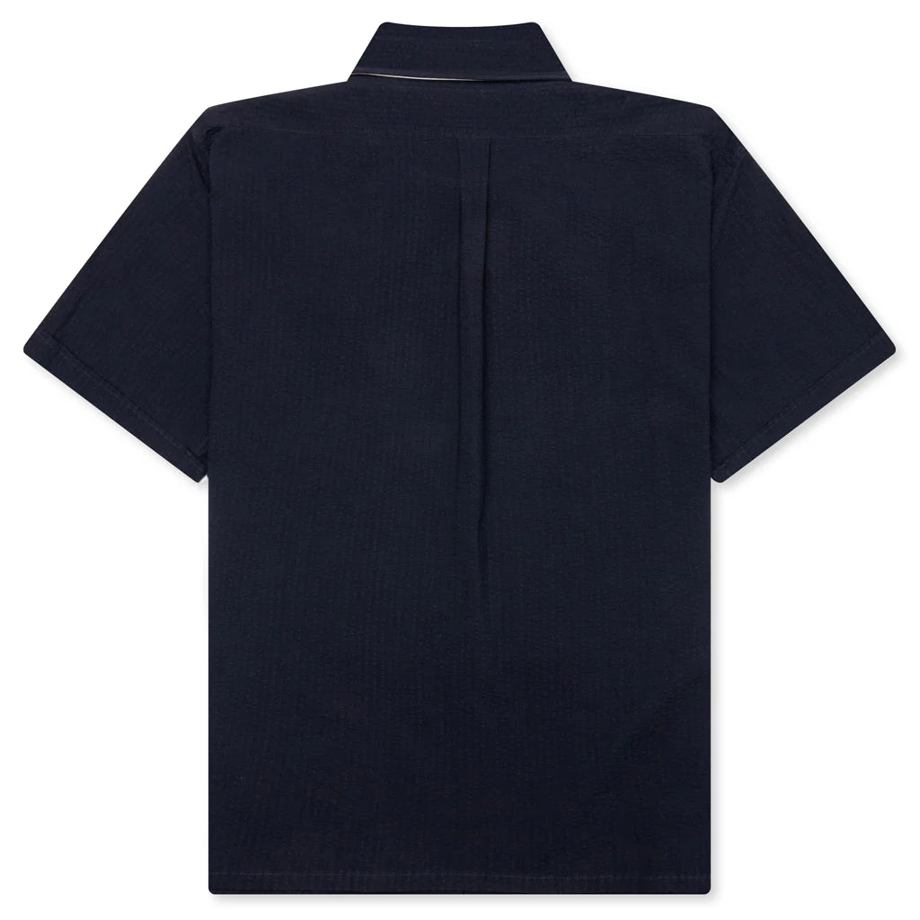 Short Sleeve Shirt with Pocket Night Blue