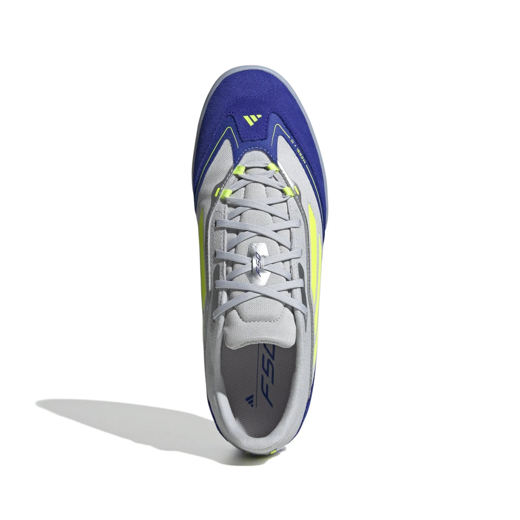 adidas F50 Messi Freestyle Indoor Boots Silver Yellow Blue