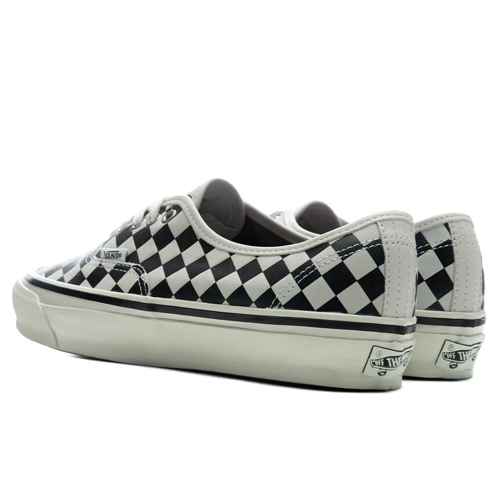 Premium LX Authentic 44 Diamond Checkerboard Black White