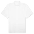 Cotton Voile Shirt With Stripes White