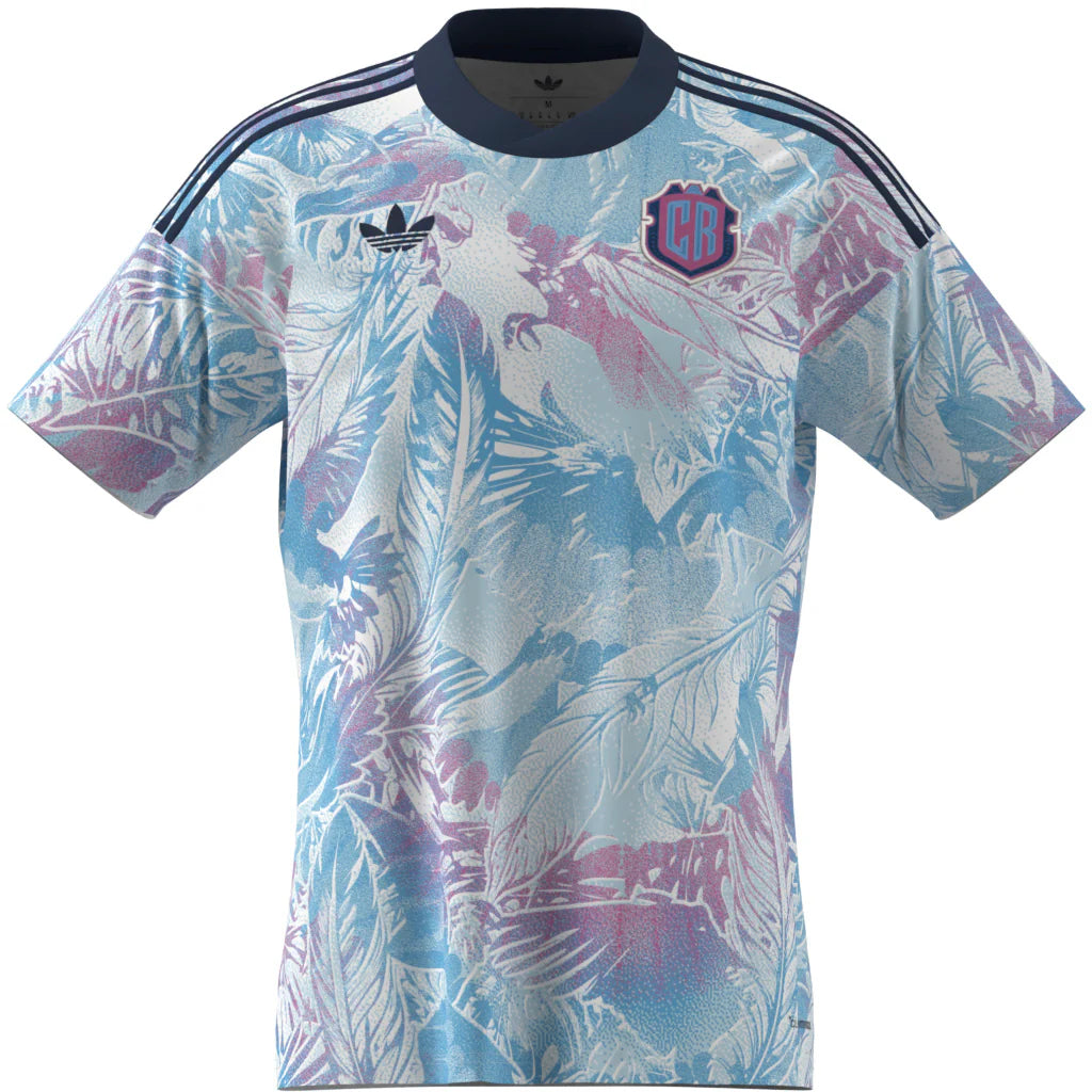adidas Costa Rica Away Mens Soccer Jersey 2026 Blue