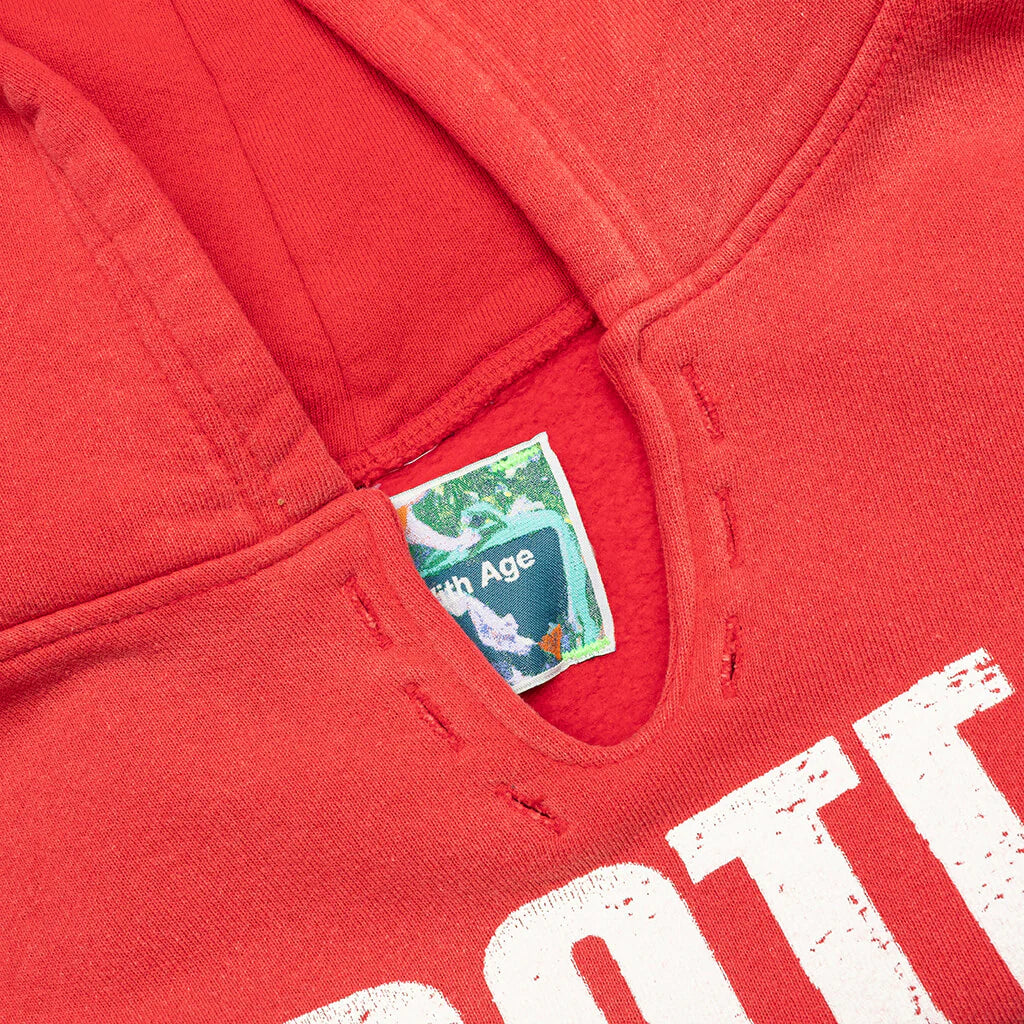 Protest Art Hoodie Red