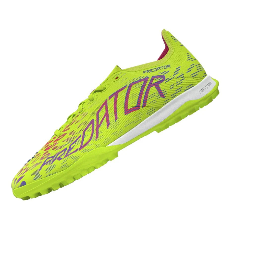 adidas Predator League Turf Boots Lemon Blue