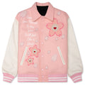 Sakura Varsity Jacket Pink