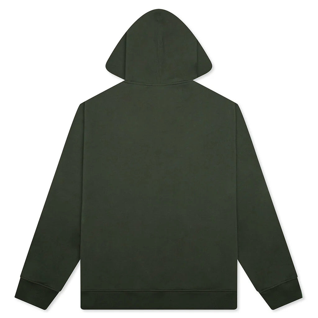 Zipped Hoodie Khaki