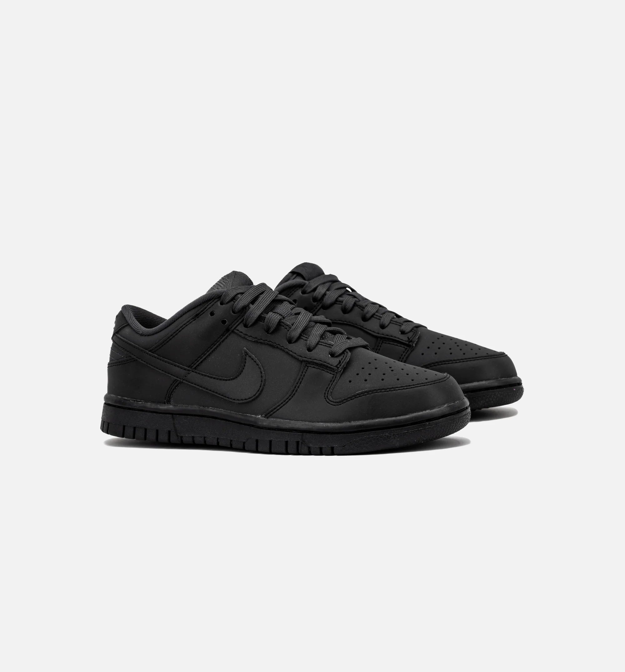 Dunk Low Black Anthracite Womens Lifestyle Shoe Grey Black