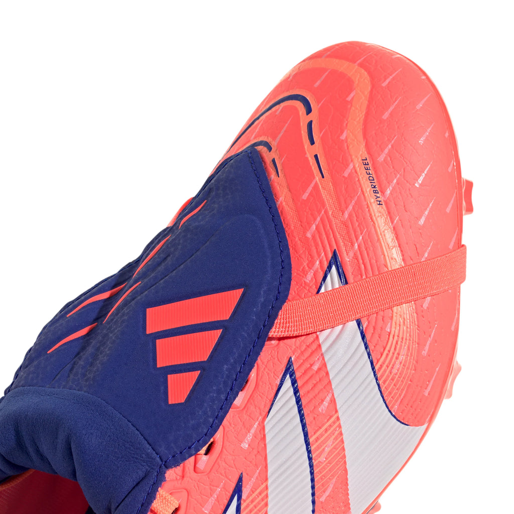 adidas Predator League Fold Over Tongue FG MG Mens Soccer Cleats Orange White
