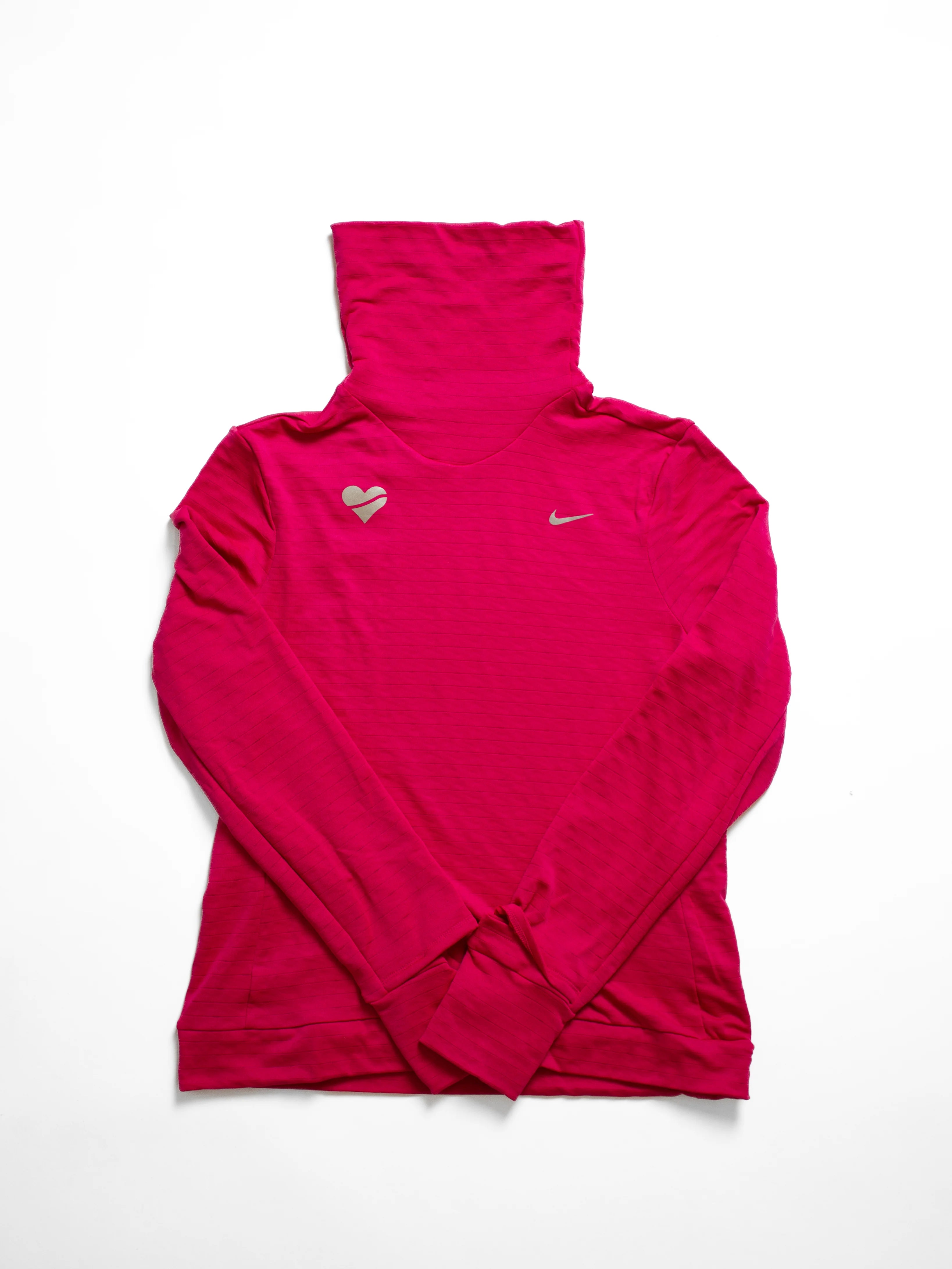 Nike Womens Therma FIT Swift Element Turtleneck Running Top