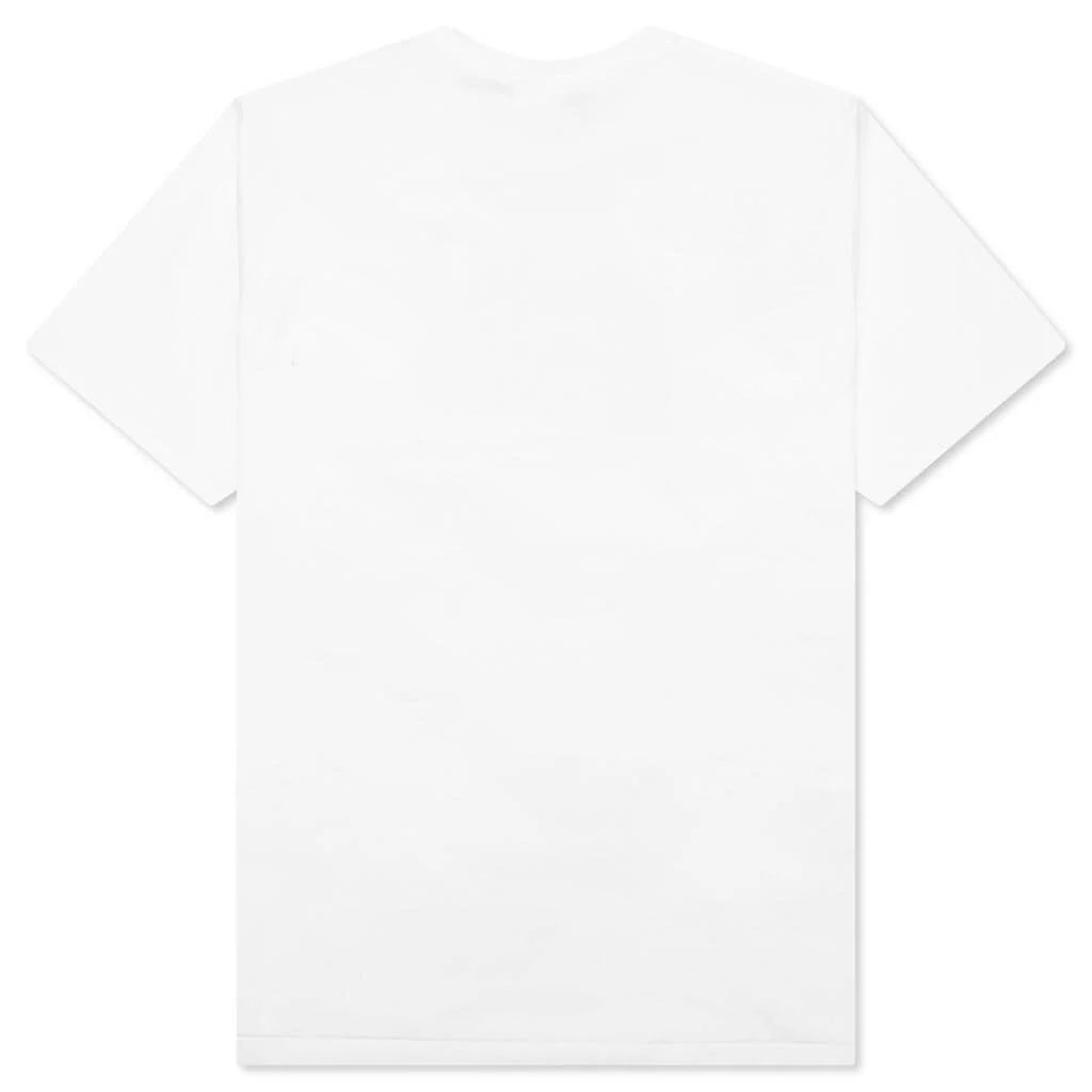 Liquid Camo College Tee White Blue