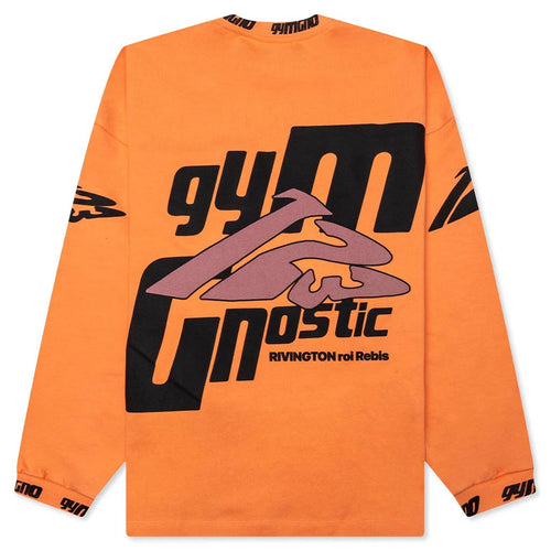 Fasting For Faster L S Tee Orange
