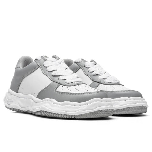 Wayne Low OG Sole Leather Sneaker Grey White