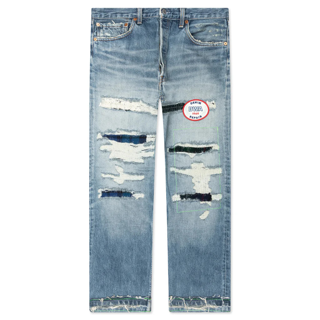 Denim Repair Pants Indigo