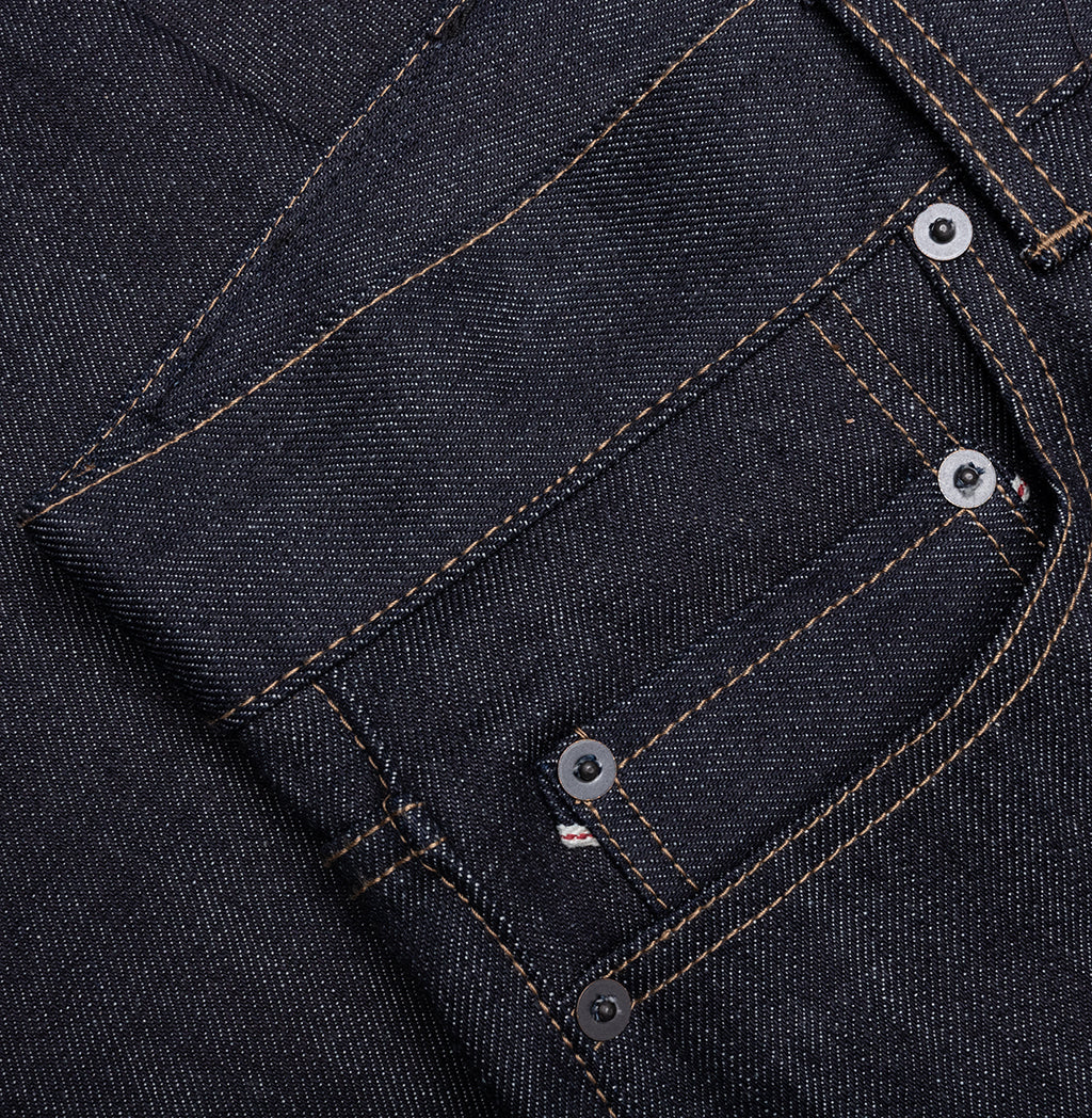 Pantaloni in Denim Detroit Cut Indigo