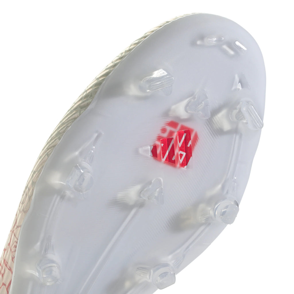 adidas F50 League Laceless FG MG Firm Ground Multi Ground Mens Soccer Cleats White Black Red