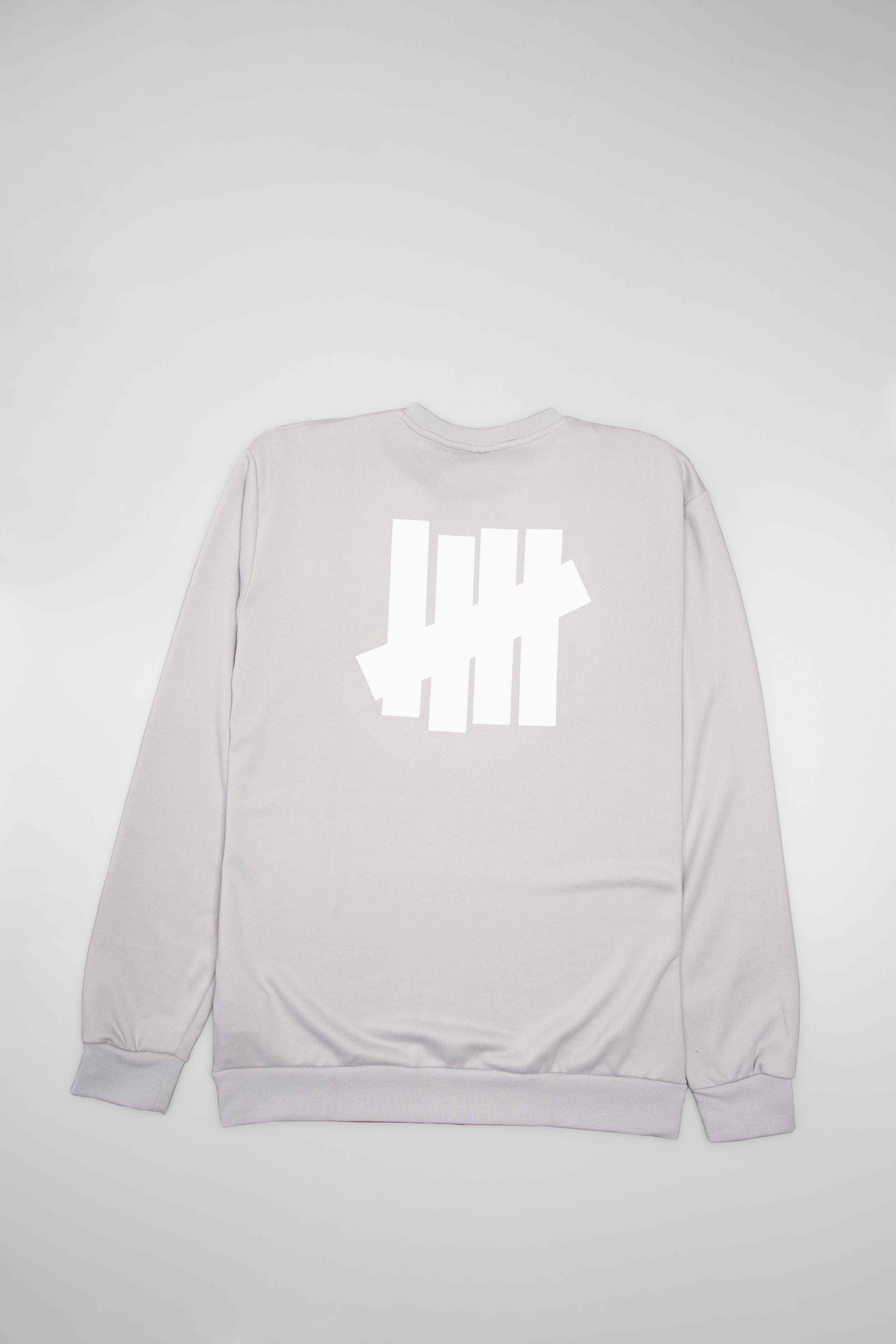 adidas X Undefeated Mens Running Sweatshirt Clear Onix Clear Onix