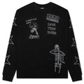 Pleasures x Zero Misled Thermal Long Sleeve Black