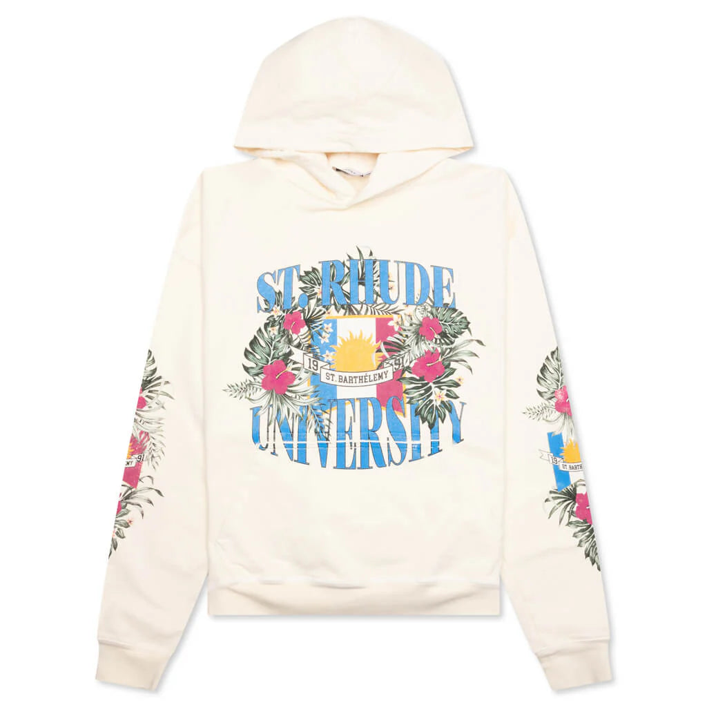 St University Hoodie Vintage White