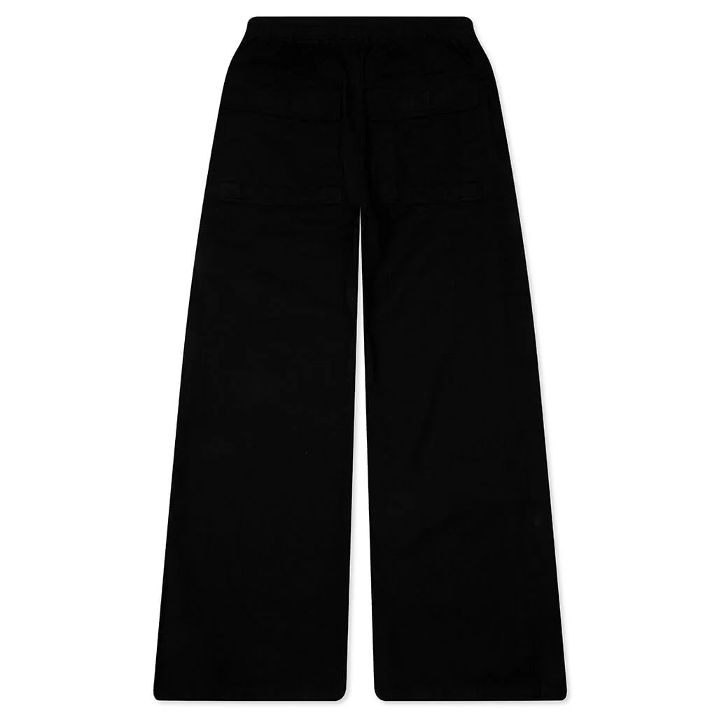 Wide Pusher Pants Black