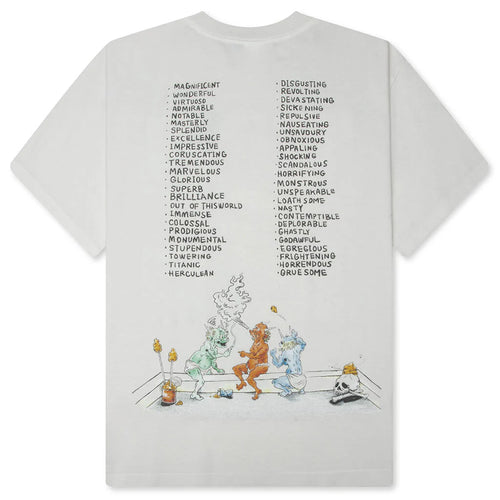 Saint Wet S S T Shirt White
