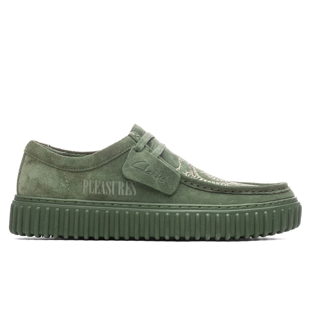 Clarks x Pleasures Torhill Lo Olive