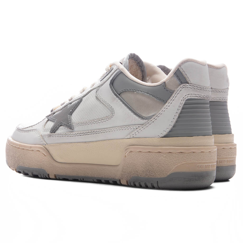 Womens Forty2 White Grey