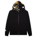 Shark Full Zip Hoodie Black