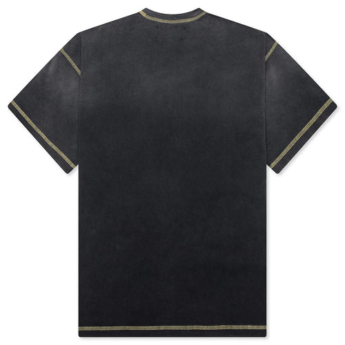 Where Theres Smoke Theres Fire Tee Vintage Black