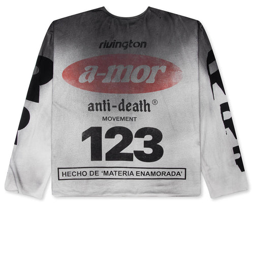 Amor Roi Enemy L S Tee Max White