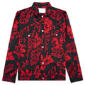 Floral Print Blouson Red