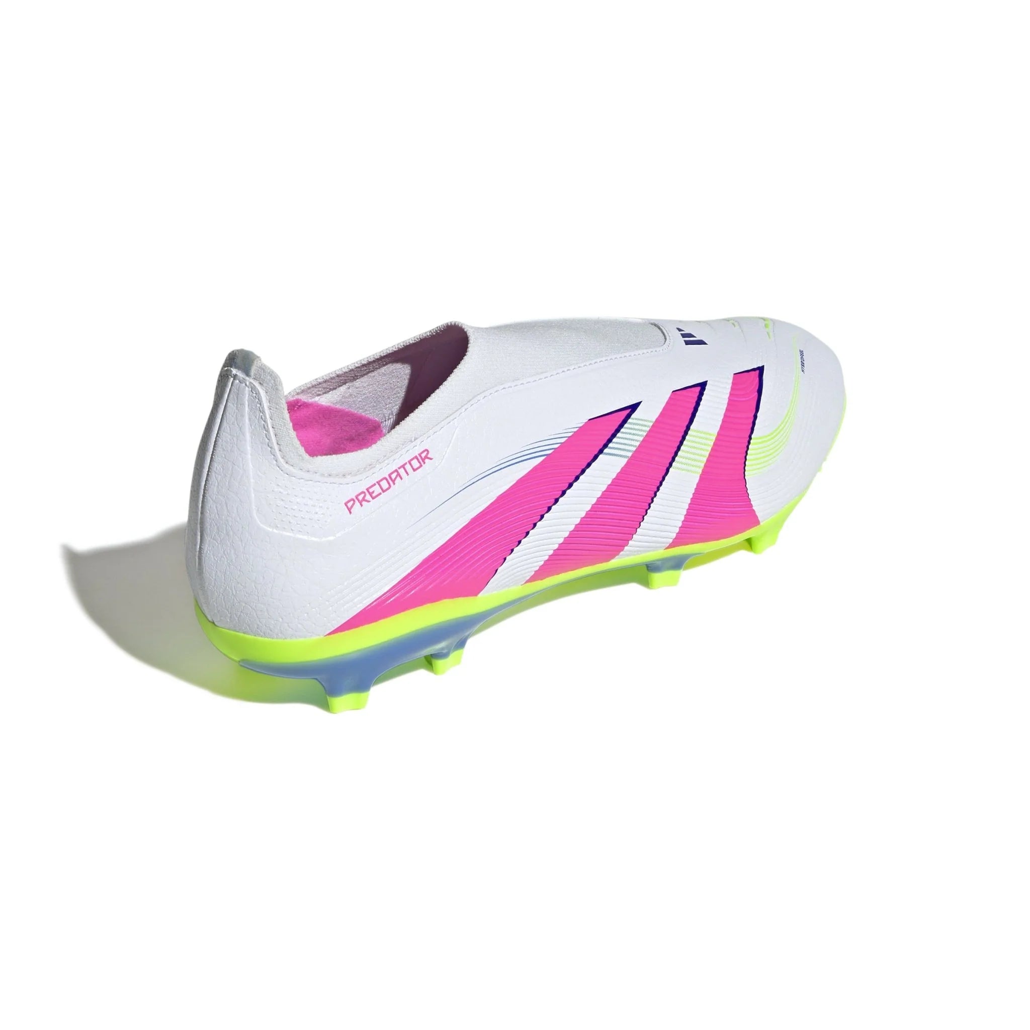 adidas Predator League Laceless Firm Multi Ground Boots White Pink