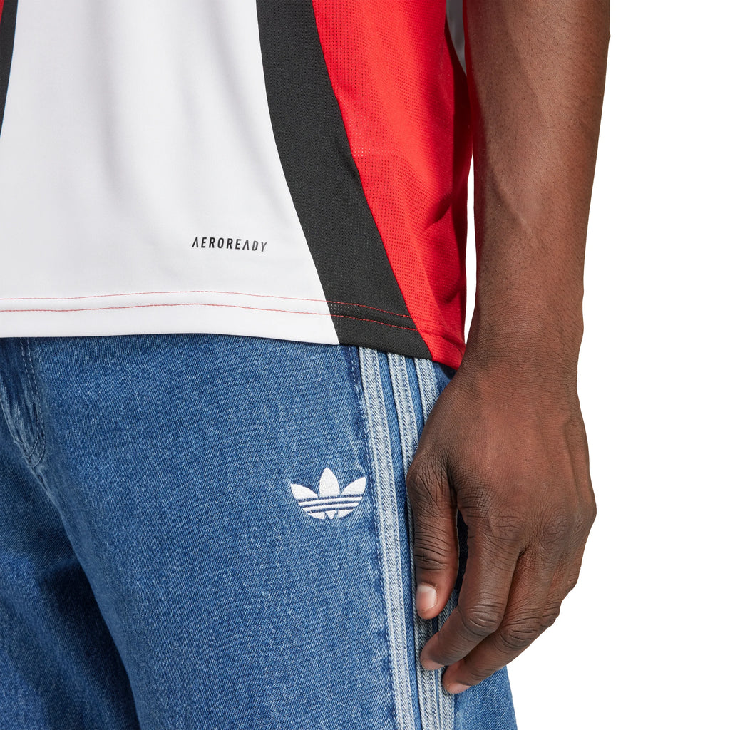adidas Mens River Plate Third Jersey 24 25 White
