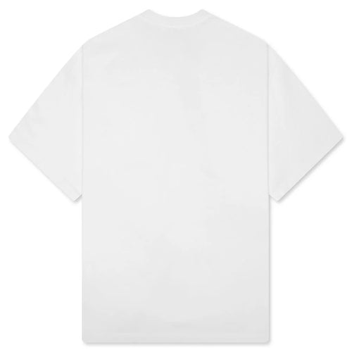 Cotton Crew Neck T Shirt Porcelain