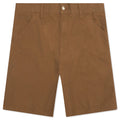 Double Knee Short Hamilton Brown Rinsed