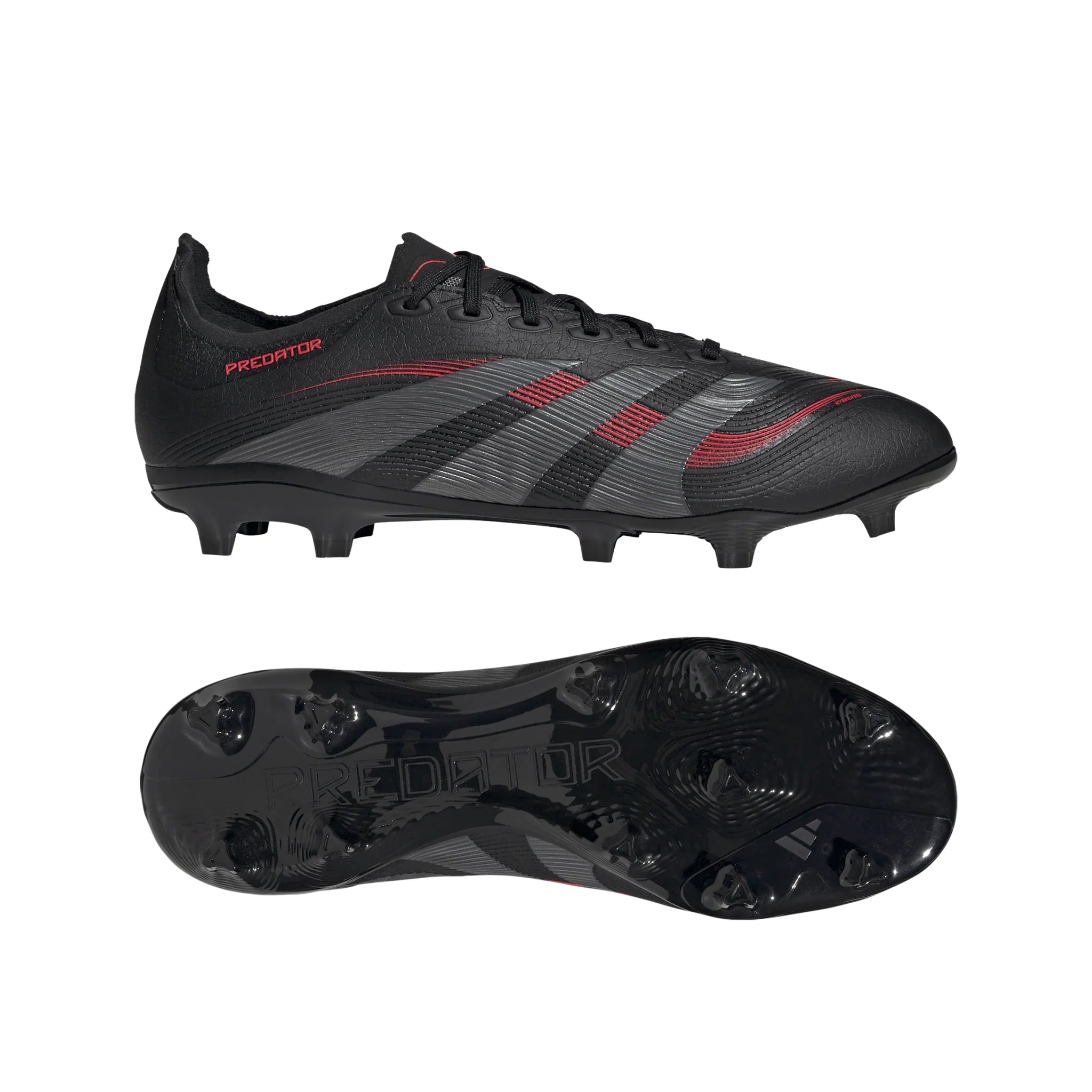 adidas Predator League Firm Multi Ground Boots Black Red