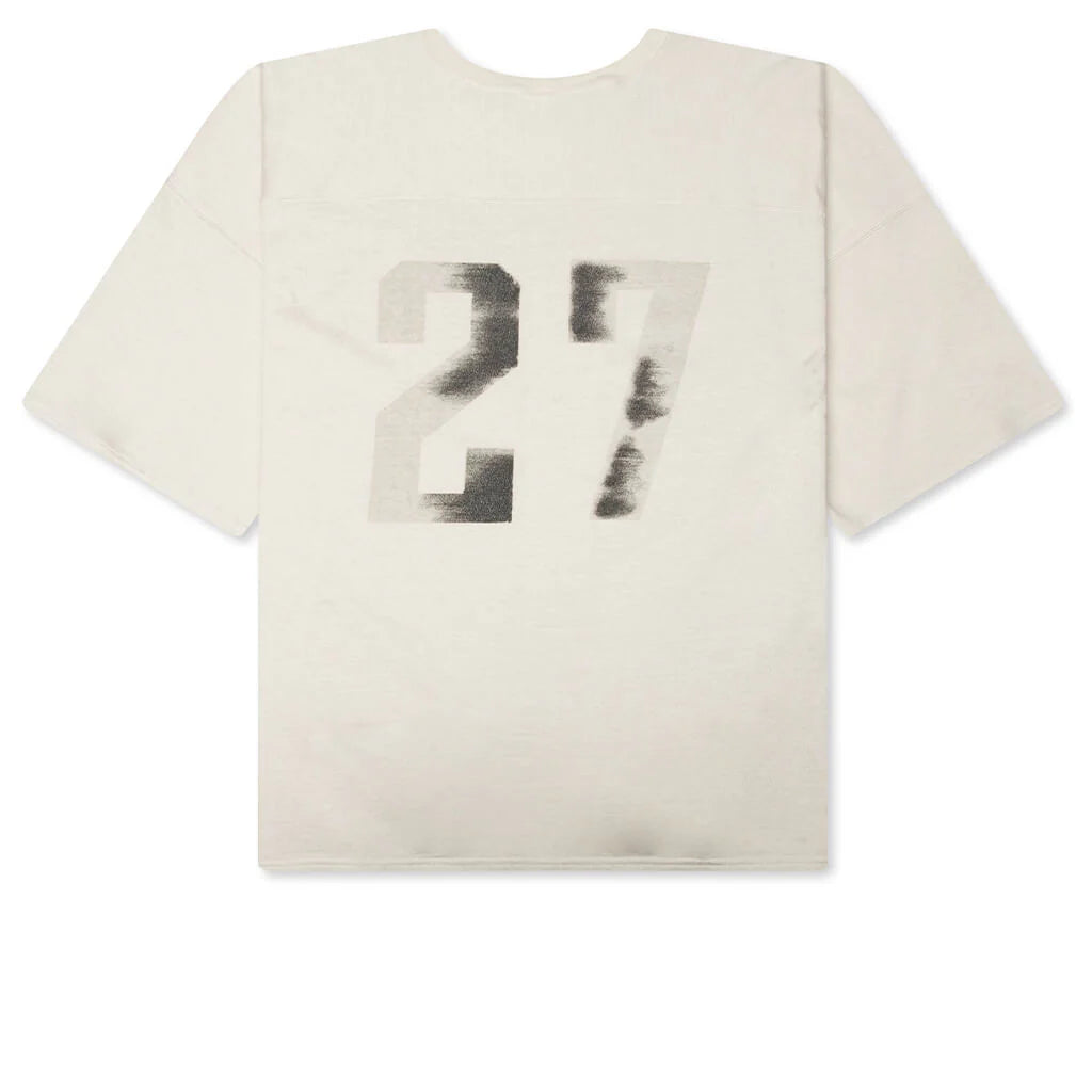 Football S S T Shirt White
