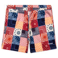 Paisley Cabana Short Ember