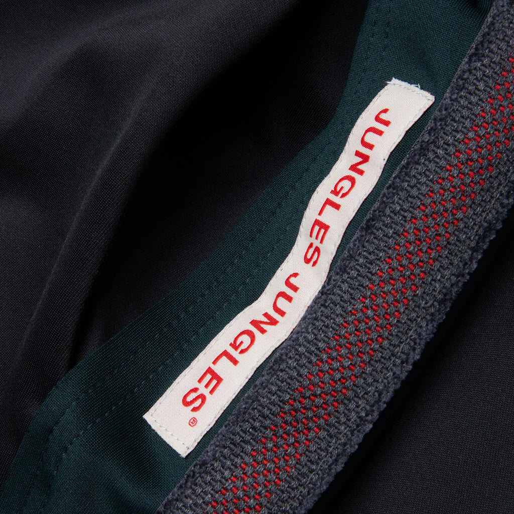 Weave Panel Shorts Black Green