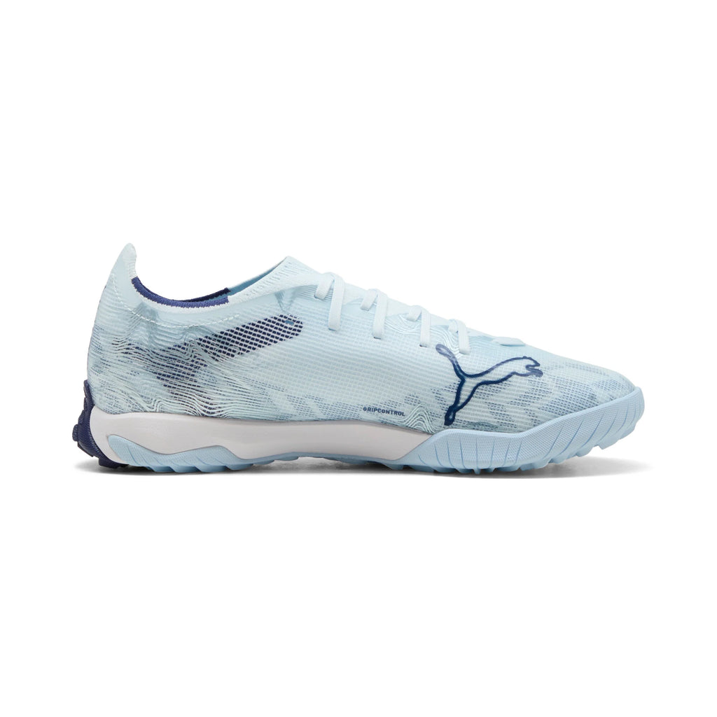 PUMA Ultra 6 Match TT Turf Mens Soccer Cleats Icy Blue White