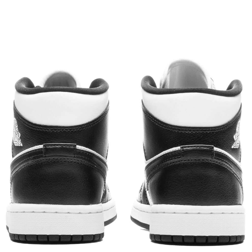 Womens Air Jordan 1 Mid White Black White