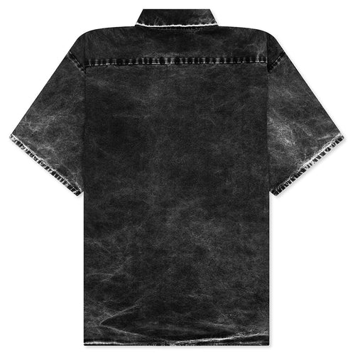 Working Man Shirt Washed Black