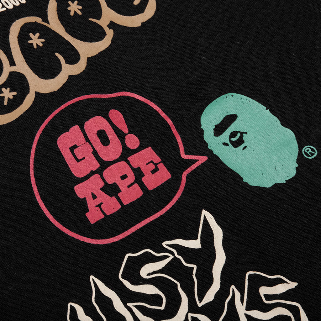 Colors Bape Graffiti Tee Black