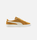Suede Vintage Mens Lifestyle Shoe Yellow White