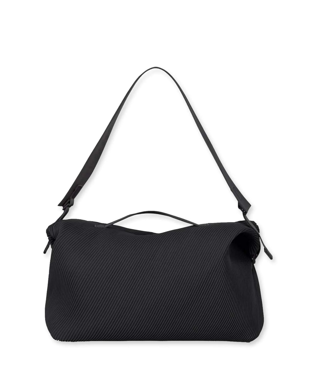Pleats Travel Bag Black