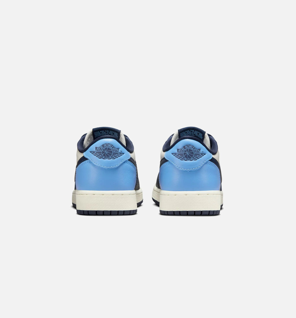 Air Jordan 1 Retro Low OG Obsidian Grade School Lifestyle Shoe Obsidian University Blue Sail