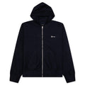 Zipped Hoodie In Monogram 72 Jacquard Black Navy