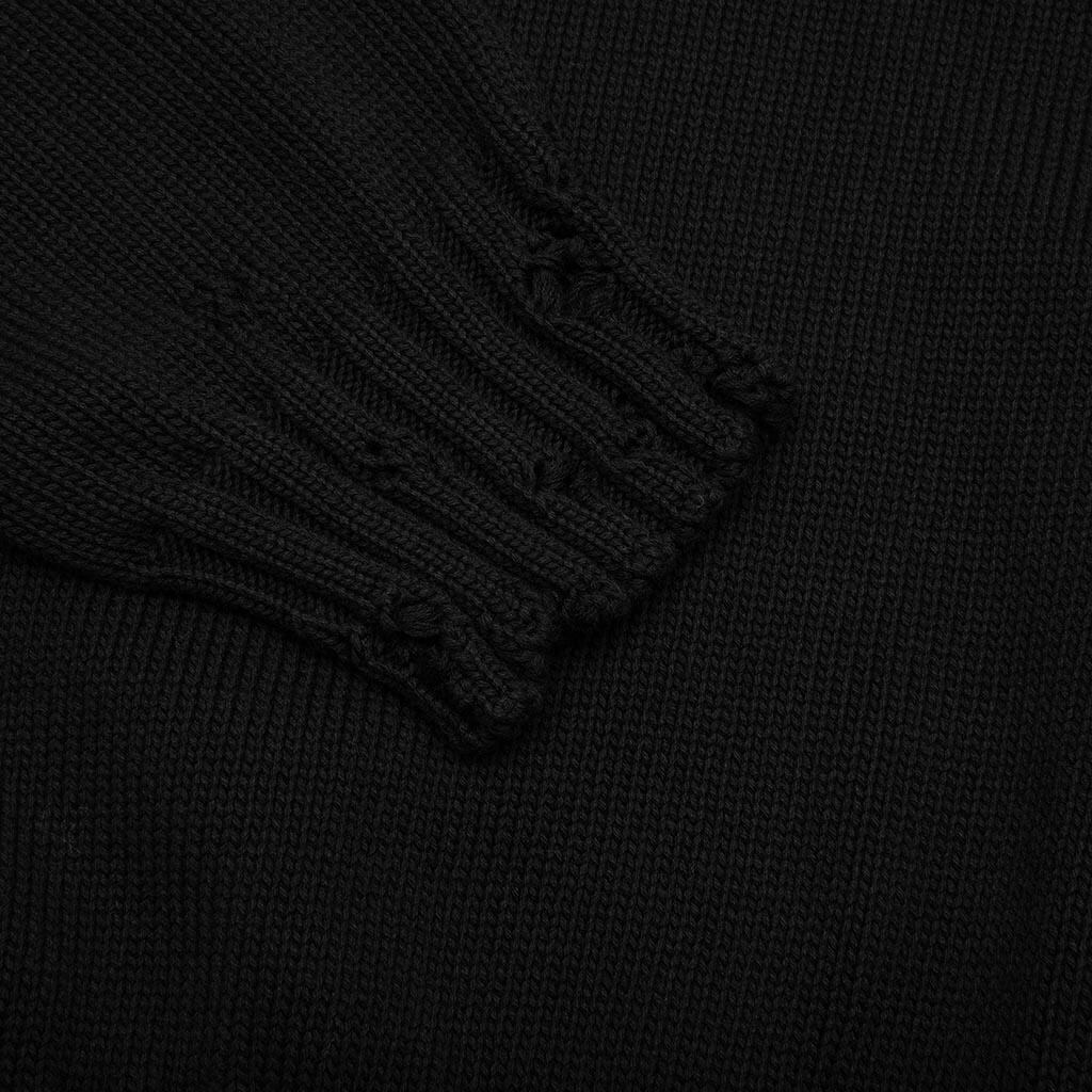 Round Neck Sweater Black