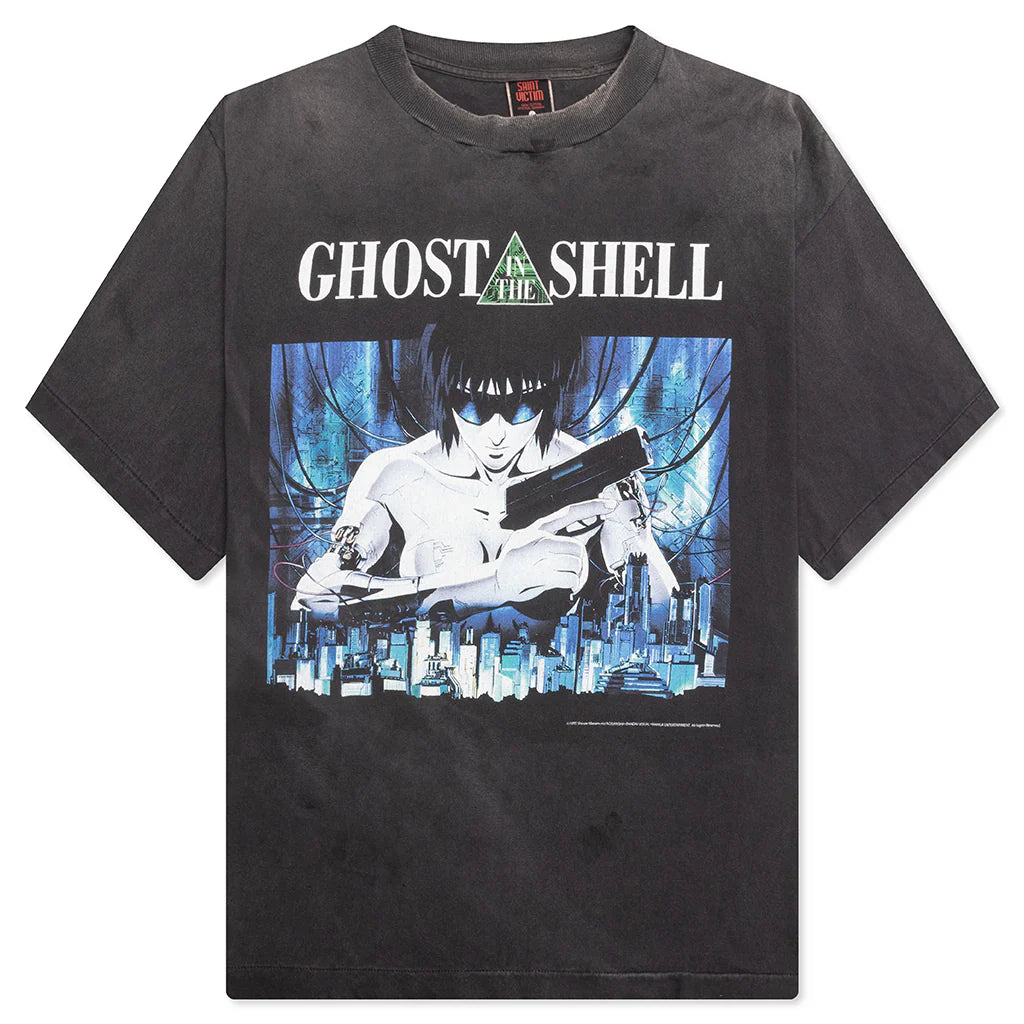 Saint Michael x Ghost In The Shell S S Tee Black