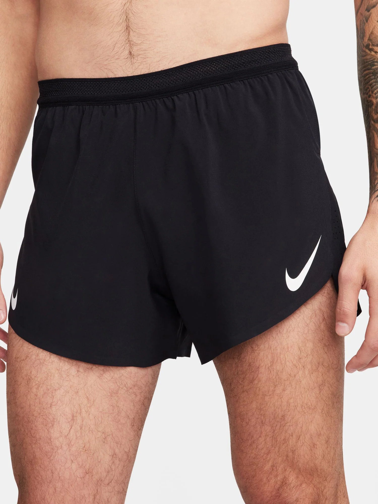 Nike Mens AeroSwift Dri FIT ADV 4 Brief Lined Running Shorts