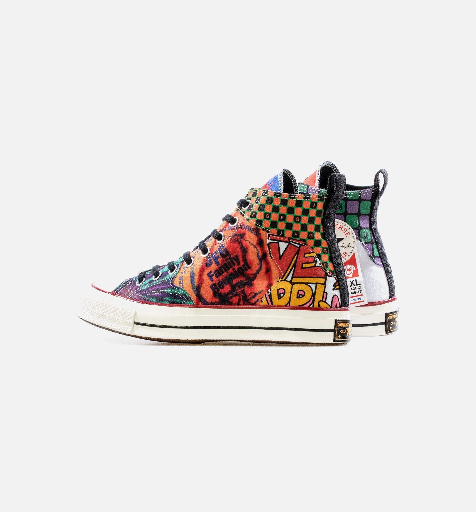 Joe Freshgoods X Chuck Taylor 70 Hi Top Mens Lifestyle Shoe Black Multi