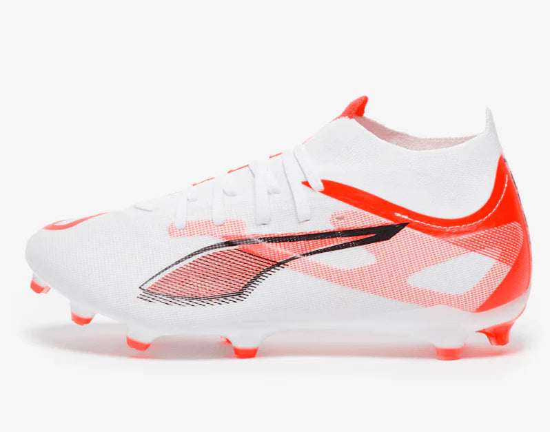 PUMA 5 Match FG AG Firm Multi Ground Football Boots Womens White